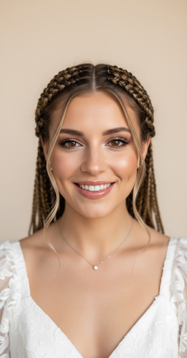 After Bohemian Box Braids